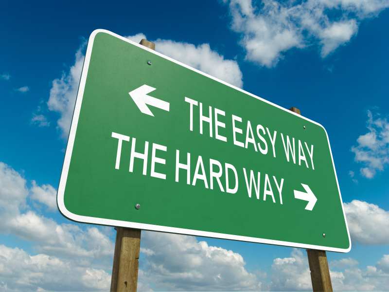 Read: The Easy Way Or The Hard Way