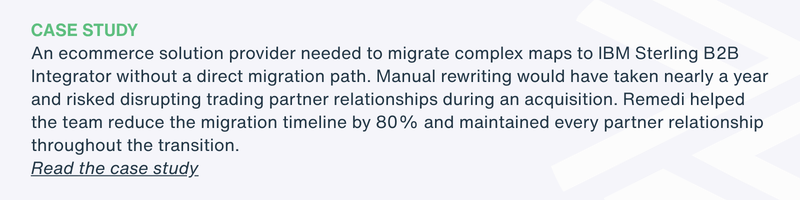 Ecommerce B2B migration case study: 80% faster timeline