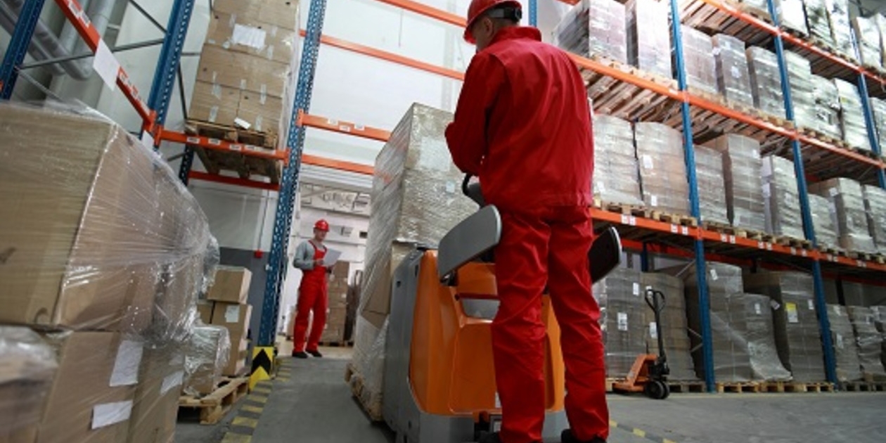 Operating a forklift