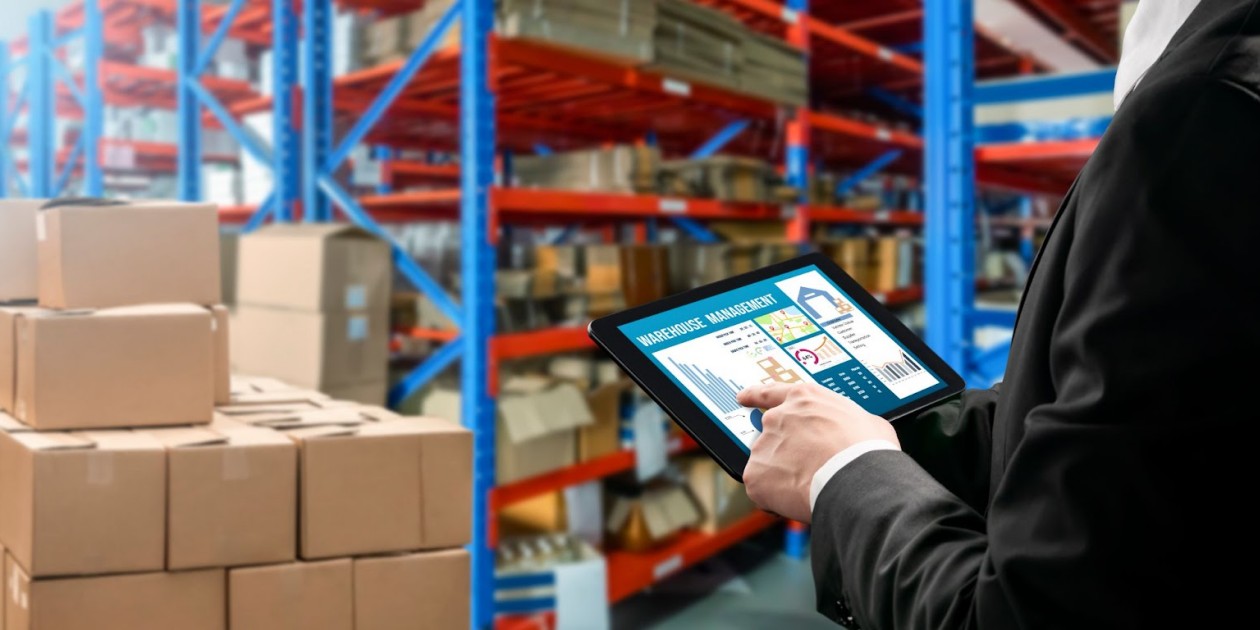 working in a warehouse