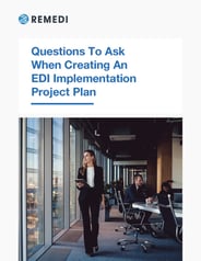 EDI Implementation Project Plan cover