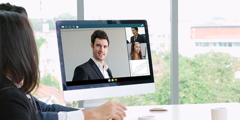 Video conference.