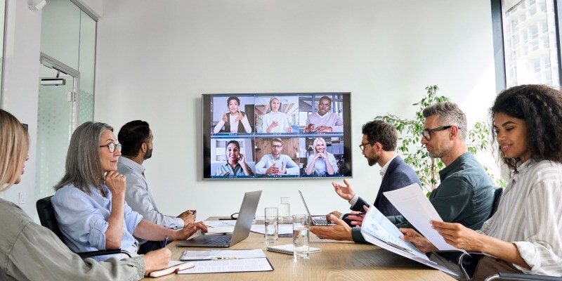 group discussing api technology