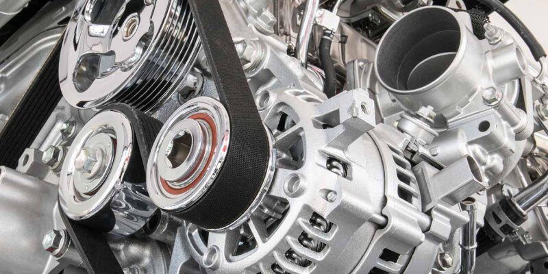 Motor running efficiently.