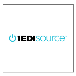 The 1 EDI Source logo enclosed in a border on a white background.